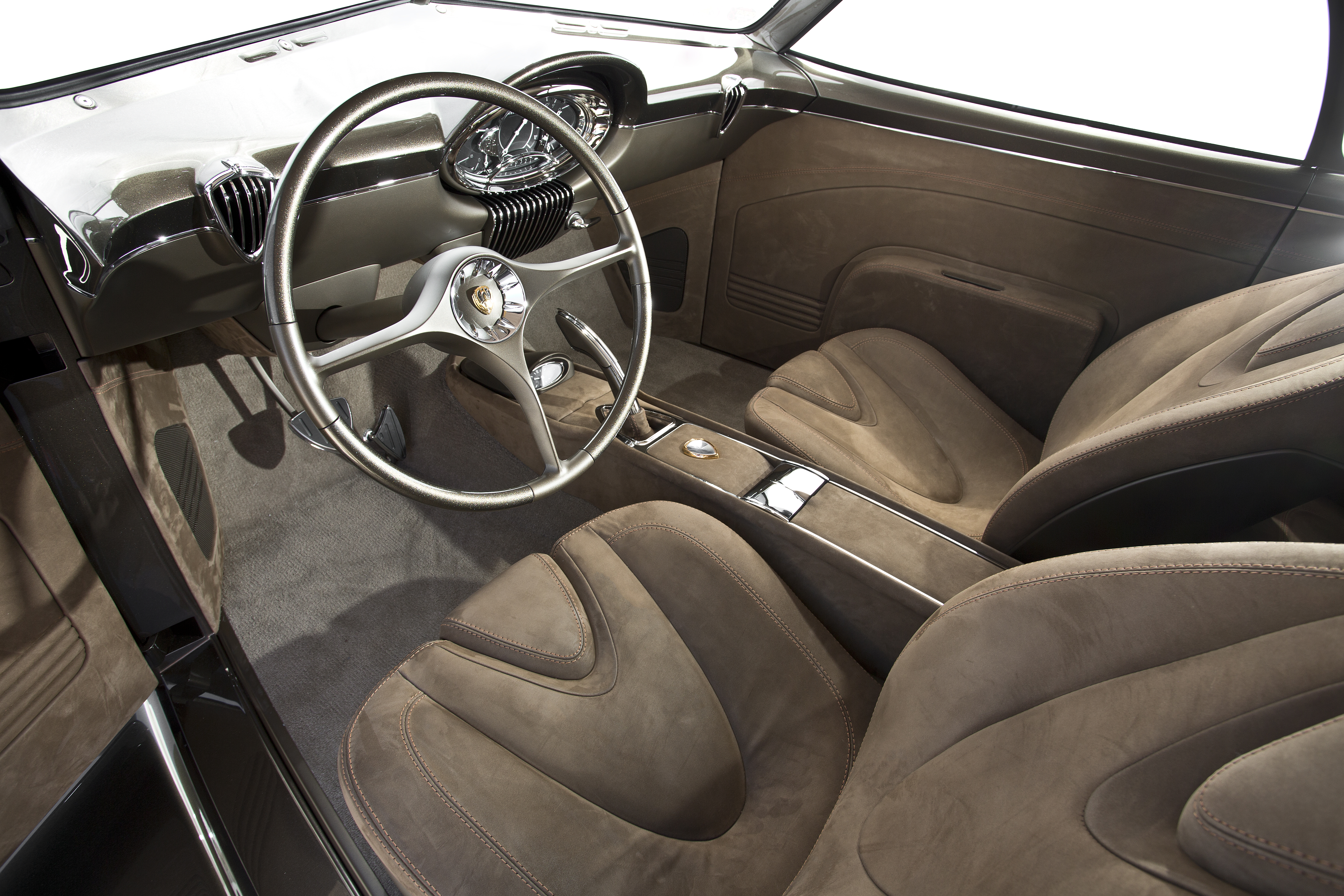 custom classic car interior